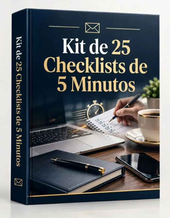 Bono 1: Kit de 25 Checklists de 5 Minutos